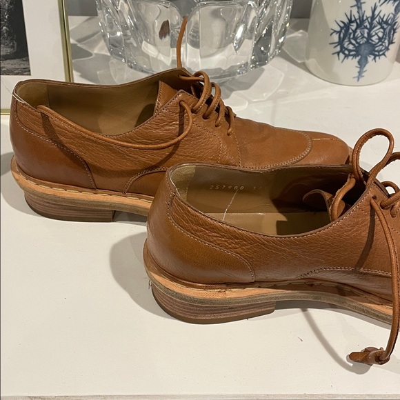 Balenciaga tan leather Oxford shoes size 36 1/2 - Picture 5 of 5